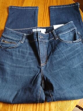 Chico's Platinum Ankle Jean New 1.5